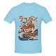 thumbnail image 3 of Camisetas de lujo The Great Ramen Off Kanagawa para hombre, camisas con estampado de verano, ropa de calle de algodón de alta calidad, tallas S a 6XL, 3 of 5
