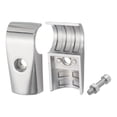 thumbnail image 3 of Display Rack Clamp 2 Pack 32mm Shelf Display Rack Clamp Two-way Pipe Fittings, 3 of 5
