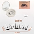 thumbnail image 3 of Magnetic Eyelashes, Reusable Magnetic False Eyelashes, Easy To Wear Glamorous Eye Makeup Enhancer, Comfortable Fit for Various Eye Shapes, Quick Application with Eyelash Curler Included, 3 of 3