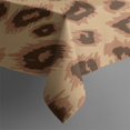thumbnail image 3 of Leopard Pattern Rectangle Tablecloth 60"x84",Waterproof Polyester Rectangle Table Cloth, Wipeable Spillproof Polyester Tablecloth for Dining, Camping, Indoor and Outdoor, 3 of 5