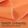 thumbnail image 3 of Flxxie Satin Pillowcases with Zipper Silky Soft Sateen Pillow Cases Covers Set of 2 (Queen, Orange), 3 of 5