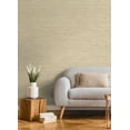 thumbnail image 4 of Advantage Alton Wheat Faux Grasscloth Wallpaper, 4 of 5
