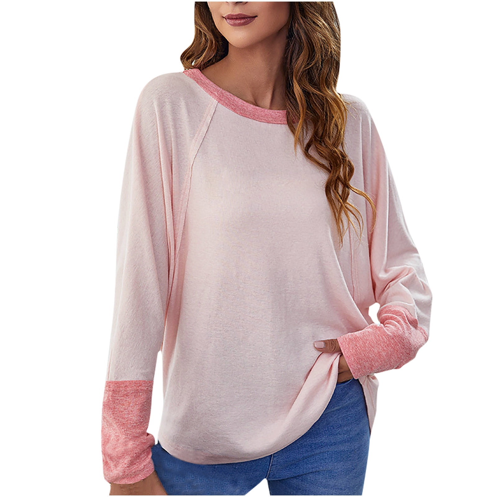 Bospose Girls O-Neck Shirt Long Sleeve 
