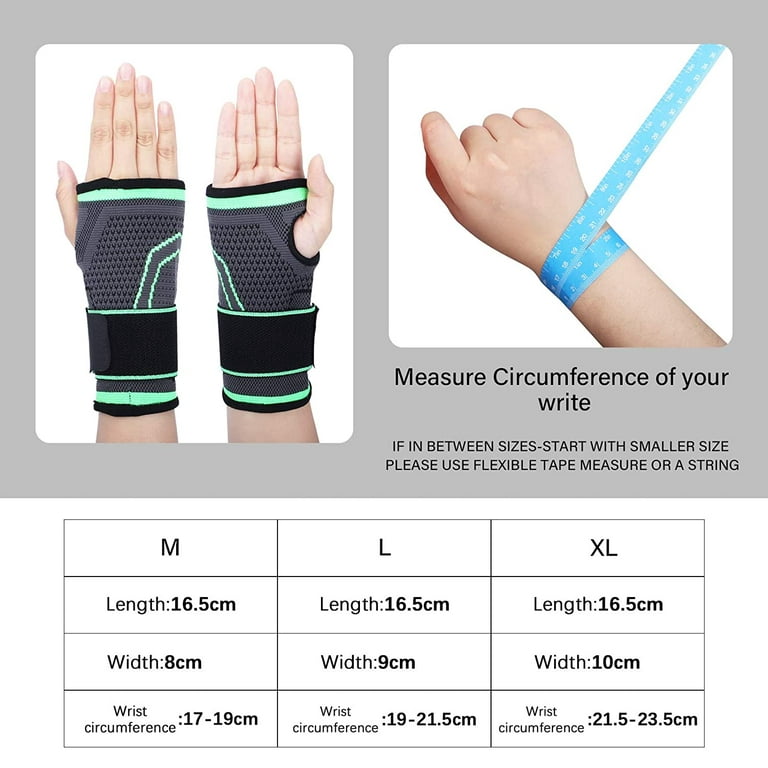 Carpal tunnel wrist support, used for carpal tunnel syndrome
