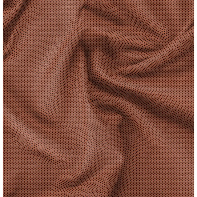 Soimoi polyester Crepe Fabric Fleur_de_lis Damask Decor Fabric Printed Yard 52 Inch Wide