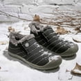 thumbnail image 4 of Botas De Invierno Botas de tobillo para hombre Botas de nieve de invierno cálidas de felpa Botas de senderismo impermeables transpirables Likrtyny Tenis De Mujer Tenis De Hombre, 4 of 8