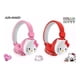 thumbnail image 3 of Audifonos Diadema Bluetooth Infantil Kitty Rojo, 3 of 4
