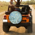 thumbnail image 3 of KAKALAD Beautiful Van Gogh Spare Tire Cover Universal Car Vehicle Tools For Rv SUV Truck Camper Travel Trailer Accessories Buckle 14” Inch, 3 of 6