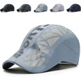 thumbnail image 1 of Aeromesh Sport Cap Breathable Mesh Baseball Hat,Breathable Mesh Design,Adjustable Strap, Quick-Dry Running Tennis Golf Hat Lightweight Cap, 1 of 10