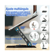 thumbnail image 3 of Base Para Laptop Soporte Tableta Portátil, Lap Top, Plegable Giratorio Lab.G Negro, 3 of 5
