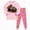 R123-Pink, variant on NOLDARES Pajamas Sets Viscose from Bamboo Toddler Boys Snug Fit Pjs Kids Short Sleeve Graphic Top & Pants Breathable Sleepwear 6-24 Months 2t 3t 4t 5t 6t 7t 8t 9t Children,Green,6-7 Y