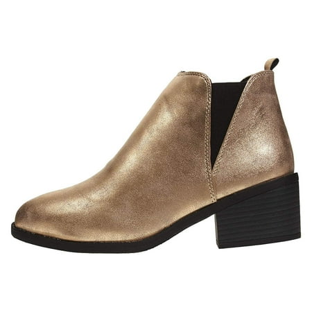 

Via Rosa Women s Fashion PU Chelsea Ankle Boots