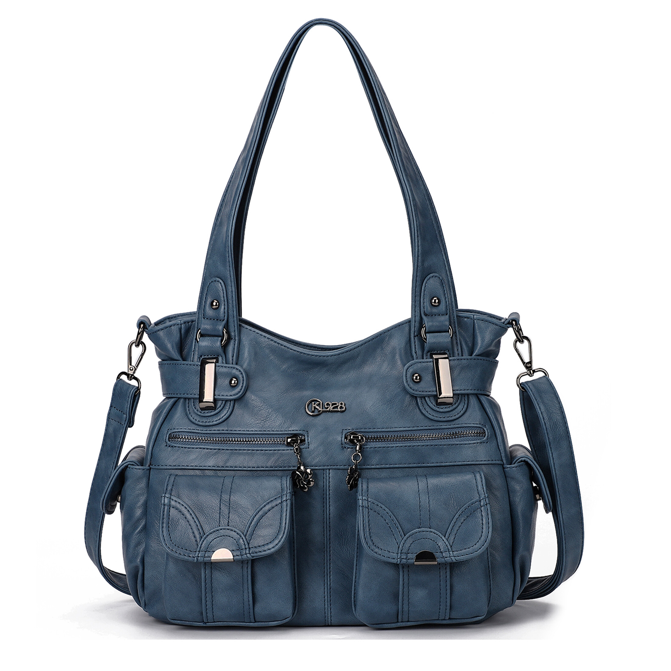 KL928 Women Large Purses And Handbags Shoulder Bag PU Leather Multi KL928 Women Large Purses And Handbags Shoulder Bag PU Leather Multi