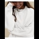 thumbnail image 4 of Sudadera con Capucha de Cuello Redondo y Forro Extragrande para Mujer, Lindas Camisetas de Larga, Ropa Preppy para Adolescentes (2025) M, 4 of 8