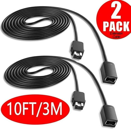 【2019 Upgraded】 2-Pack Classic Extension Cable 3M/10ft, EEEKit Classic Controller Extension Cord for Nintendo SNES Classic Edition-2017 and Mini NES Classic