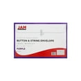 thumbnail image 5 of JAM Paper Plastic Envelopes, 9.8x14.5, 12/Pack, Purple, Button String, Legal Booklet, 5 of 7