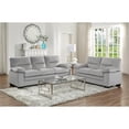 thumbnail image 2 of Pemberly Row Textured Sofa in Gray, 2 of 7