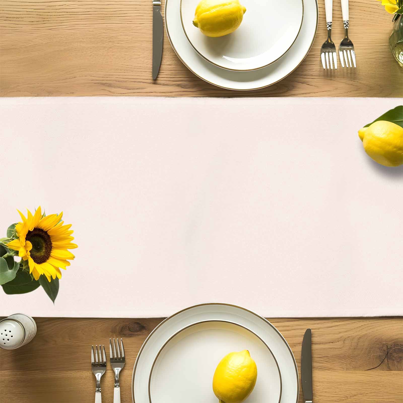Abstract Tree Mountain Silhouette Table Runner 90 Inches Long, Modern Forest Peaks Landscape Table Runners Tabletop Scarf Kitchen Dining Tables Decoration for Home Party Indoor Outdoor