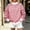 Red plus size fall tops for women a1, variant on BRELIL Women Plus Size Fall Striped Long Sleeve Pullover Crew Neck Casual Loose Blouse Autumn Outfit Tee Shirt, Brown XL