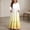 Style4-Yellow girls dresses, variant on ersvoioy Girls Summer Party Dress Gradient Print Ruffle Cap Sleeve Round Neck A-Line Flowy Hem Sundress 4-14 Years