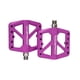thumbnail image 1 of Ztto 1 par de nylon bicicleta pedal plano 24 picos cambiantes Color sólido Pedales de bicicleta Piezas de ciclo Accesorios de componentes Suministros Púrpura Advancent OD002863-05B, 1 of 6