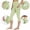 Green, variant on Women's High Waisted Capri Leggings with Pockets Tummy Control Yoga Pants Casual Workout Running Daily Activewear