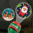 thumbnail image 2 of Christmas Flashlight Projector for Kids - 24 Patterns (Santa, Tree) - Early Education Toy, Bedtime Story Tool - ABS Material, Safe, 2 of 6