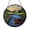 Acrylic 3.5 Inch, variant on River Rowing Boat Stained Glass Window Hanging, Scenic Water Landscape Glass Panel, Nature Window Decor, Decorative Glass Art for Home, Gift for Outdoor Enthusiasts