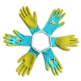 thumbnail image 6 of Kids Garden Gloves,3-6 Years Old Toddler, DIY, Outdoor, Soft Knitted Liner, Palm Latex Coated  (kids 3-6 years Blue), 6 of 6