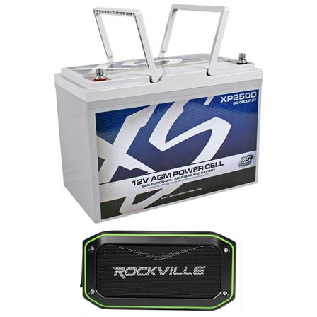XS Power XP2500 2500 Watt Power Cell Car Stereo Audio Battery   Speaker