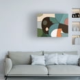 thumbnail image 2 of Canvas Wall Art - Tom Quartermaine 'Bold Modern Cool Abstract' Wall Art for Living Room, Bedroom, or Office Décor by Trademark Fine Art - 47 x 35 Inches - 47x35, 2 of 5