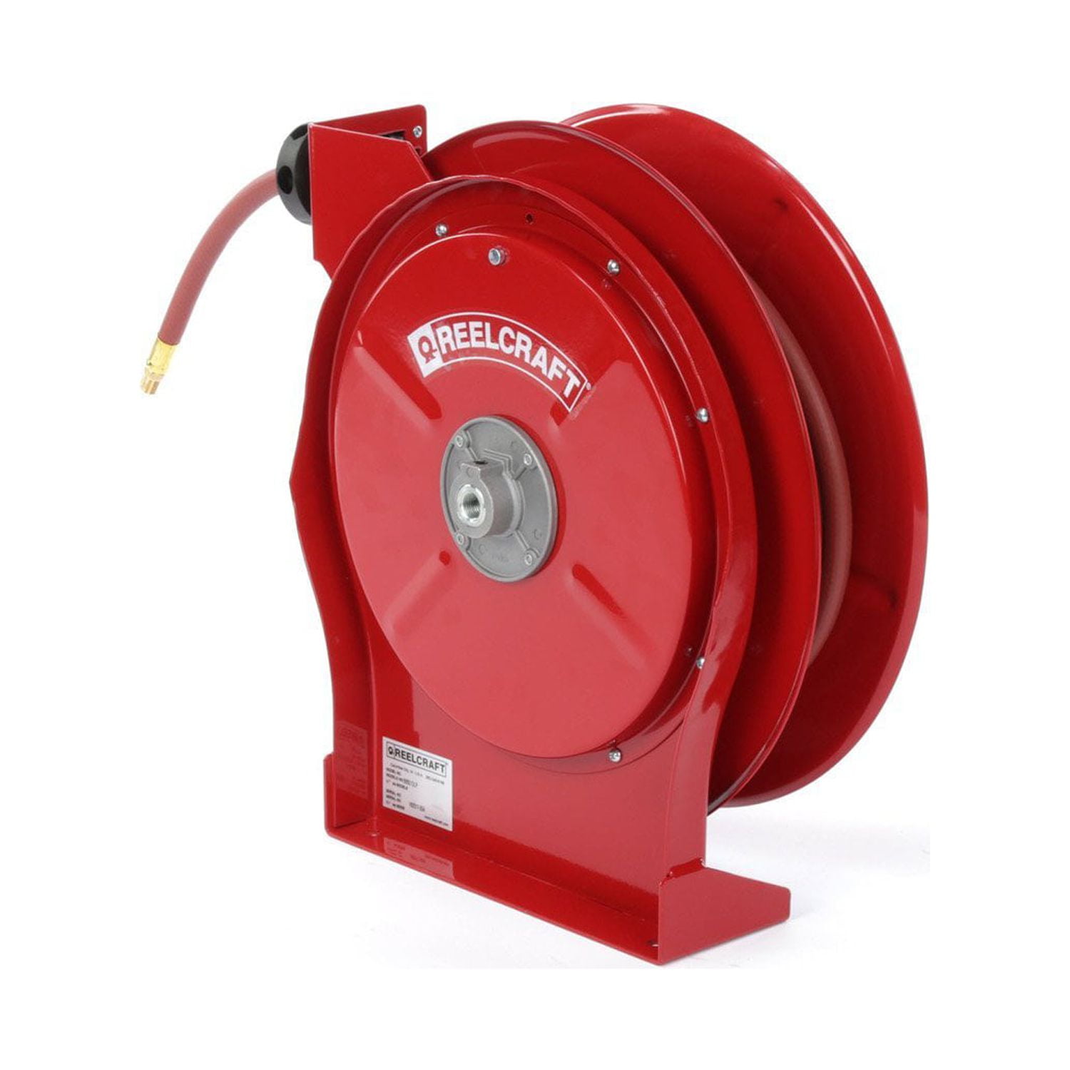 REELCRAFT 5650 OLPSMR 3/8" x 50 ft. Spring Return Hose Reel, Max 300 psi, w/Hose