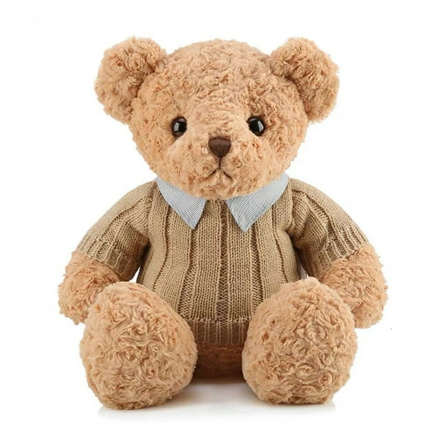 Peluche de peluche con dibujos animados de oso de peluche, 50 cm, animal blando