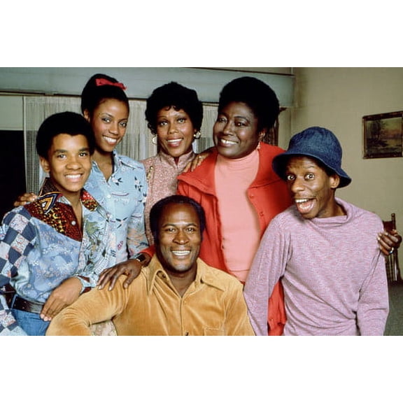 Good Times Color Jimmy Walker & Cast 24X36 Poster