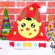 thumbnail image 1 of Diy artesanía de navidad fieltro adorno de navidad Fieltro Navidad Craft Tela no tejida Lindo DIY Fieltro Navidad Costura Artesanía Adorno Juguete hecho a mano ANGGREK  Otros, 1 of 5