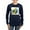 Navy, variant on CafePress - Save Ukraine Long Sleeve T Shirt - Women's Long Sleeve Graphic Tee Casual Fit