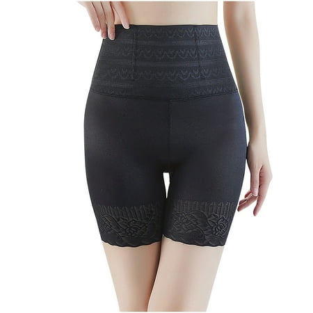 REALiKUN Shapewear Panties for Women High Waisted Body Shaper Slimming Shapewear Underwear Girdle Panty Black 3XL