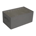 thumbnail image 1 of Cubos de almacenamiento plegables para ropa, organizador para sábanas y edredones. Gris 9 rejillas, 1 of 9