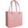thumbnail image 4 of DizeyBoyo 21PCS Charms for Bogg Bag, Pearls and Colorful Flowers for Bogg Bag Accessories Compatible with Women Rubber Beach Bag Tote Handbag Decoration, 4 of 5