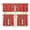 Christmas Reindeer, variant on Yuyamidu Giraffe Kitchen Window Curtains Valance and Tier 3 Panel Set Cute Bathroom Window Curtain for Women Easy to Install Contemporary Trendy Valances with Rod Pocket