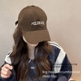 thumbnail image 1 of Gorra de béisbol con lijado profundo para hombre, gorro de béisbol con cara bordada de otoño e invierno, pequeño y ancho, sombrero de lengua de pato a la moda para hombre, 1 of 3