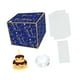 thumbnail image 5 of Cajón para dinero de cumpleaños, porta dinero para regalo con tarjeta extraíble, alcancía para el día de cumpleaños, para regalar a padres, amantes, Azul, 5 of 8