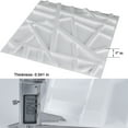 thumbnail image 6 of Art3d 19.7" x 19.7" ‎3D PVC Wall Panels in White, 2ft x 2ft-12 Pack, Covering 32 Sq.ft, 6 of 6