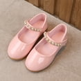 thumbnail image 2 of Icvfdpl Toddler Baby Girls Dress Shoes Princess Dance Single Soft Solid Color Kid Flower Children For Little Kids, 2 of 2