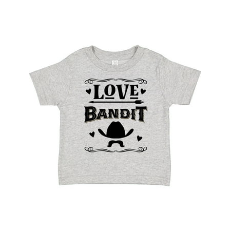 

Inktastic Valentines Day Boys Love Bandit Gift Toddler Boy Girl T-Shirt