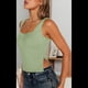 thumbnail image 4 of Tops Cortos para Salir de Mujer, Camisetas Sin Espalda, Ropa Básica de Verano Y2K para Adolescentes, Ropa , Verde , Talla XS, 4 of 7