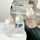 thumbnail image 4 of Botella de agua con estampado de dibujos animados de 500ml para niños, botella de agua con pajita de plástico escolar con tapa a prueba de fugas, vajilla portátil para acampar, 4 of 4