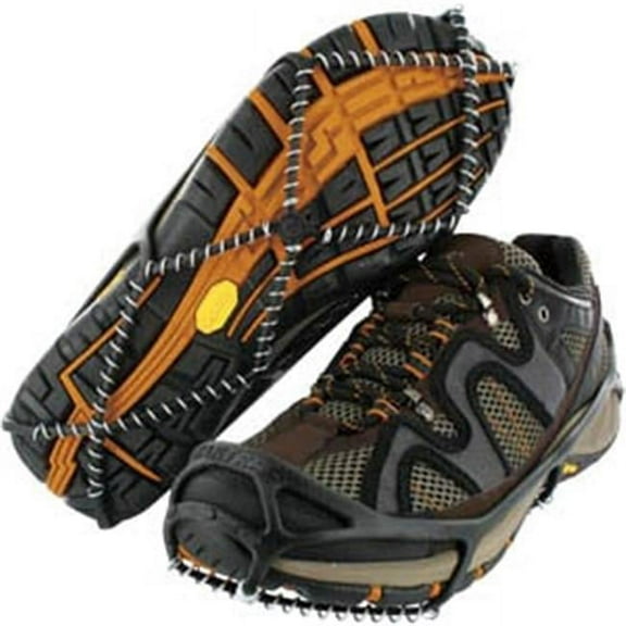 Walker Traction Cleats for Snow and Ice Black Large