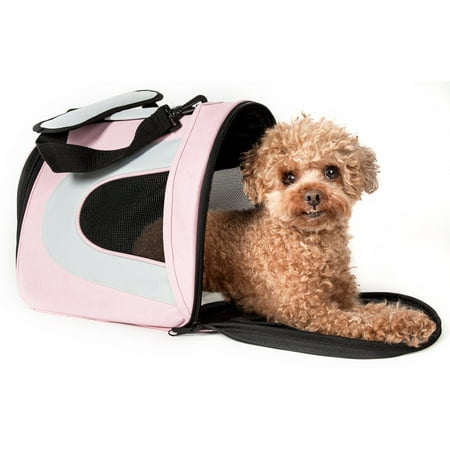 Airline Approved Folding Zippered Sporty Mesh Pet Carrier