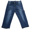 thumbnail image 4 of WILLBEST Pantalones Mujer Pantalones Vaqueros Acampanados de Cintura Alta para Mujer, Con Botones Lisos, Hasta La Pantorrilla, Ajustados, Elásticos, Cómodos, 2025 y Casuales. Grande, 4 of 4